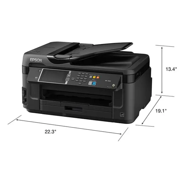 پرینتر جوهر افشان چندکاره اپسون مدل دبلیو اف 7610 Epson WorkForce WF-7610 All-in-One Inkjet Printer - 3