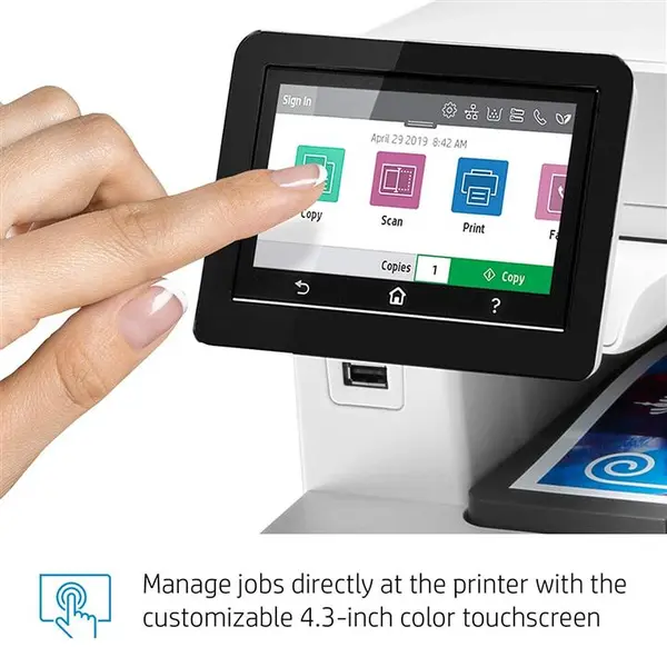 پرینتر لیزری رنگی اچ پی مدل Color LaserJet Pro MFP M۴۷۹fdn HP Color LaserJet Pro MFP M479fdn Laser Printer - 4