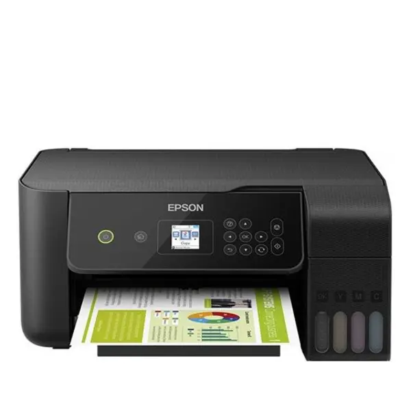 پرینتر چندکاره جوهرافشان اپسون مدل EcoTank L3160 Epson EcoTank L3160 Inkjet Printer - 3