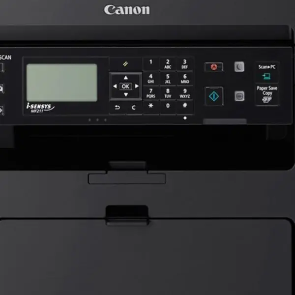 پرینتر لیزری سه کاره کانن مدل i-SENSYS MF211 Canon i-SENSYS MF211 Printer Multifunction Laser Printer - 4