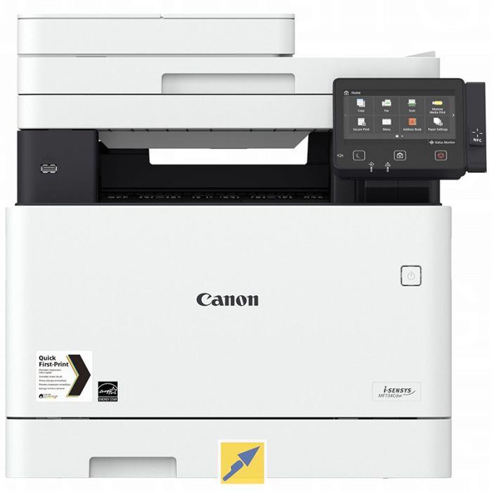 Canon i-SENSYS MF734Cdw Multifunction Color Laser Printer