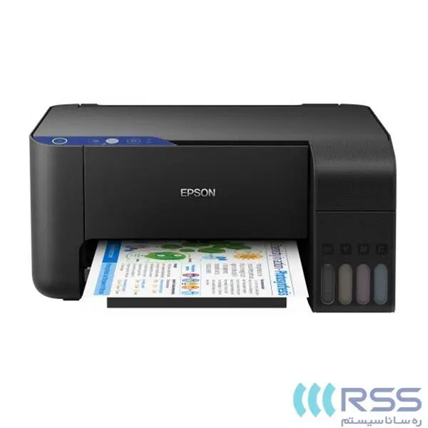 پرینتر جوهرافشان سه کاره اپسون مدل L3111 Epson L3111 Multifunction Inkjet Printer - 2