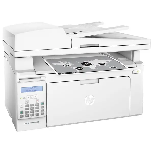 پرینتر چندکاره لیزری اچ پی مدل LaserJet Pro MFP M130fn HP LaserJet Pro MFP M130fn Multifunction Printer - 4