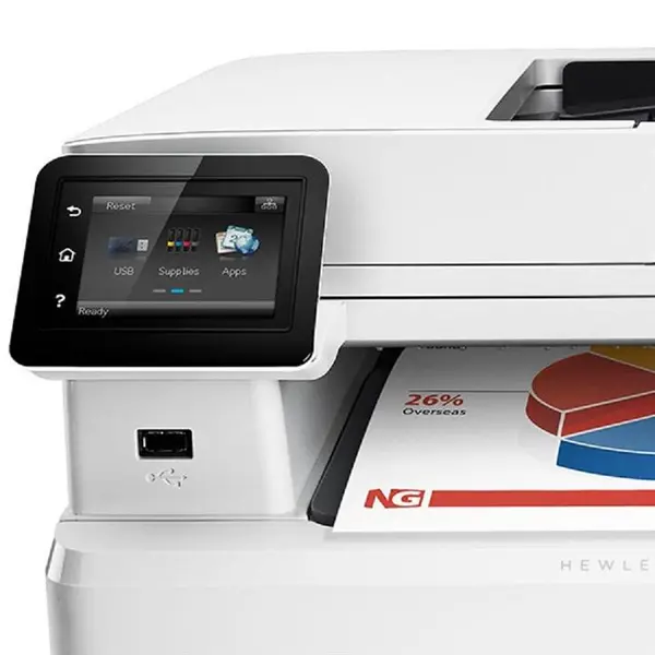 پرینتر لیزر رنگی اچ پی مدل Pro MFP M277N HP color LaserJet Pro MFP M277N Laser Printer - 4