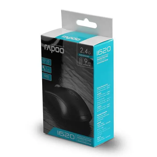 ماوس بی سیم و اپتیکال رپو مدل 1620 Rapoo 1620 Wireless Optical Mouse