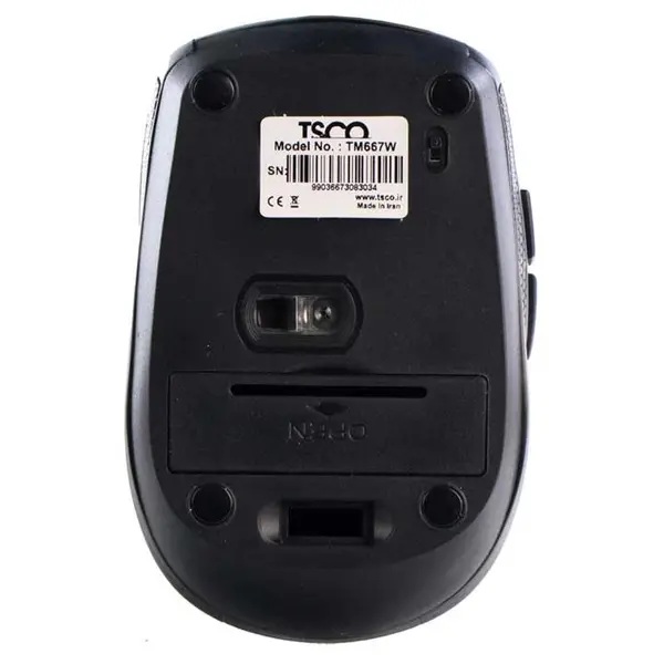 ماوس بیسیم تسکو مدل تی ام 667 دبلیو TSCO TM 667W Wireless Mouse