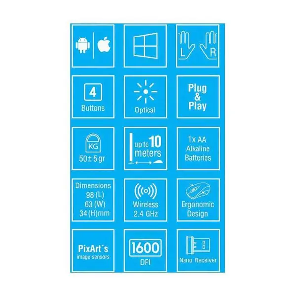 ماوس بی سیم بیاند BM-1352RF Mouse Beyond 1352 RF WIRELESS - 2