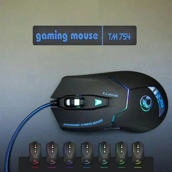 ماوس مخصوص بازی تسکو مدل Dragon TM 754GA TSCO Dragon TM 754GA Gaming Mouse - 2