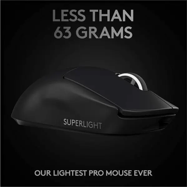 ماوس بی سیم گیمینگ G PRO X Superlight Logitech G PRO X SUPERLIGHT Wireless Gaming Mouse - 5