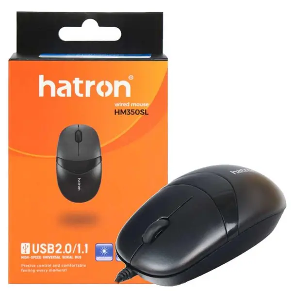 موس Hatron HM350SL Hatron HM350SL Wired Mouse