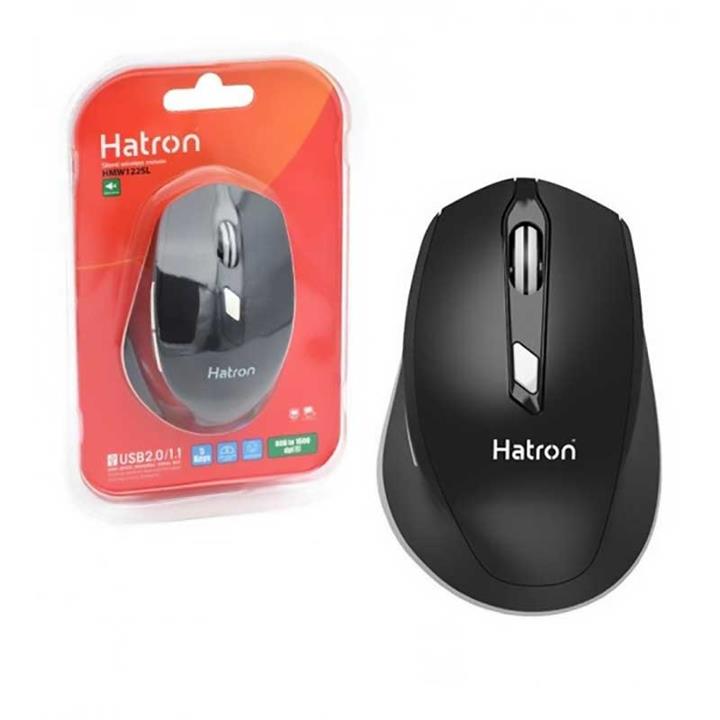 ماوس بی سیم هترون HMW122SL ا Hatron HMW122SL Silent Wireless Mouse کد 6320