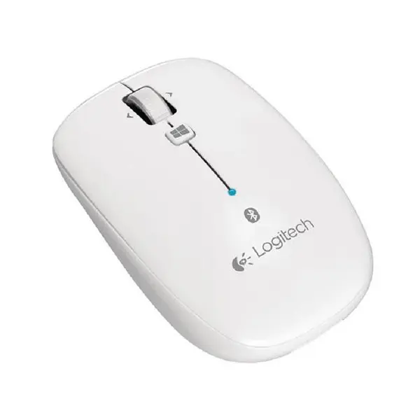 موس لاجیتک مدل m558 Logitech m558 MAC Pearl White Bluetooth - 4