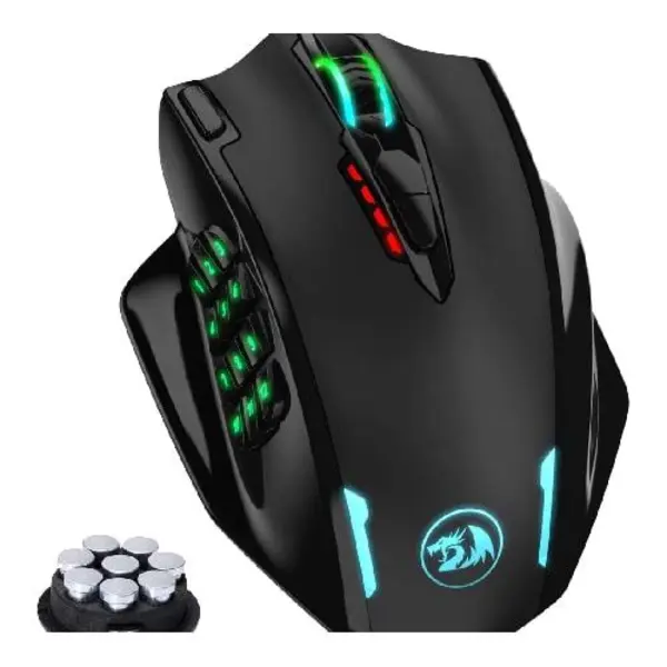 ماوس مخصوص بازی ردراگون مدل M909 Redragon M908 Impact RGB Gaming Mouse - 3