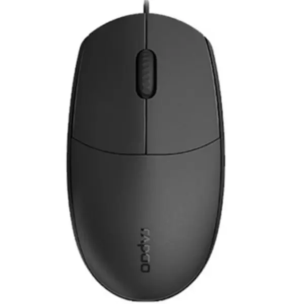موس باسیم رپو N100 Mouse: Rapoo N100 Wired - 4