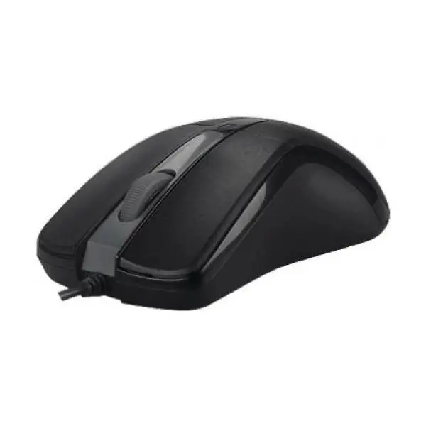 ماوس اپتیکال باسیم رپو مدل N1162 Rapoo USB Wired Mouse Black -N1162