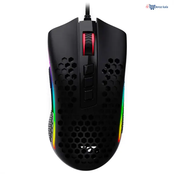 موس باسیم REDRAGON مدل STORM M808 RGB Redragon Storm M808 Wired Gaming Mouse