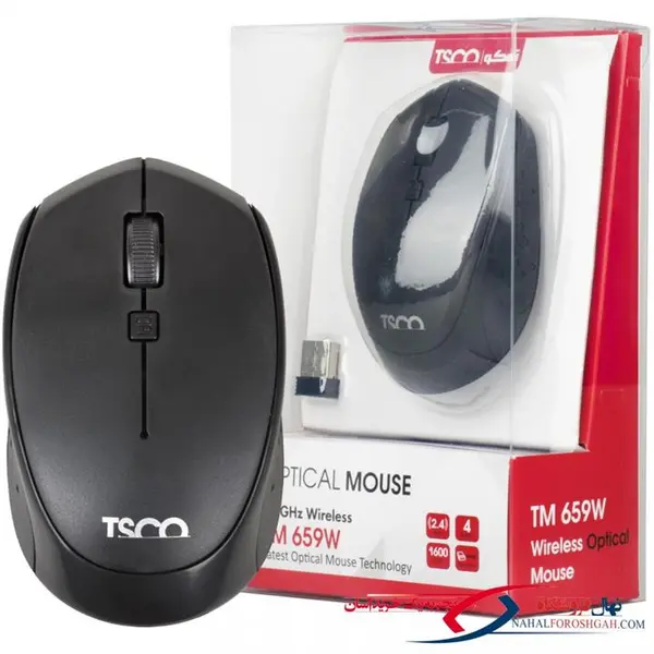 ماوس بی سیم تسکو مدل TM 659W TSCO TM 659W Wireless Mouse - 3