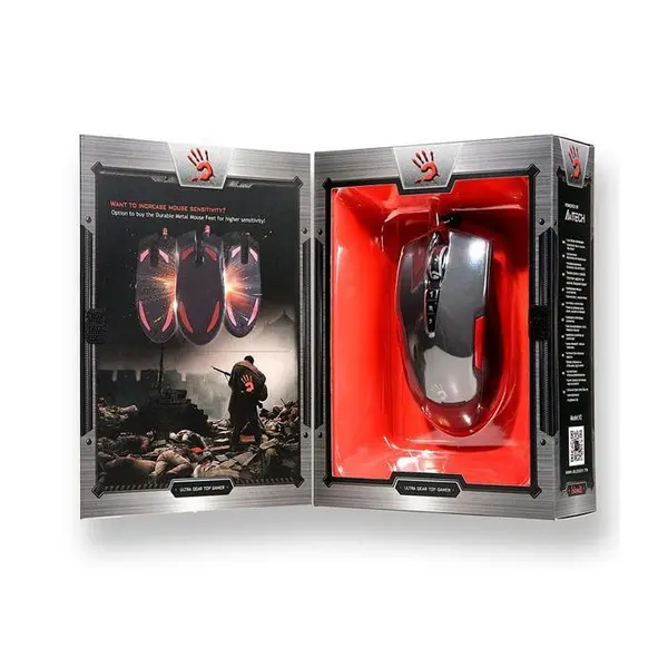 موس گیمینگ Ultra Gaming Gear V3 ای فورتک A4Tech Bloody Ultra Gaming Gear V3 Multi-Core - 4