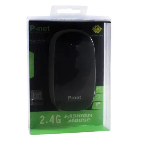 موس بی سیم P-Net مدل ZW-7 - 2