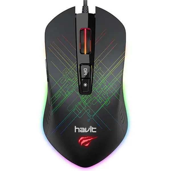 ماوس گیمینگ RGB هویت مدل MS1019 HAVIT HV-MS1019 Mouse - 3