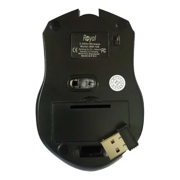 Royal MW113 Wireless Mouseماوس بی سیم - 3