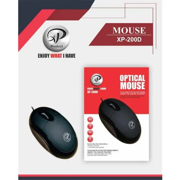 ماوس با سیم ایکس پی پروداکت مدل XP Product XP-200D - 4