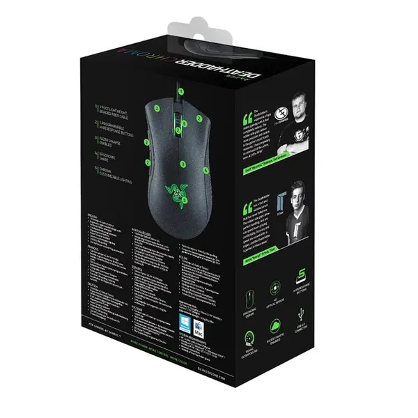 ماوس مخصوص بازی ریزر مدل دس ادر کروما 2014 Razer Deathadder Chroma 2014 Gaming Mouse - 3