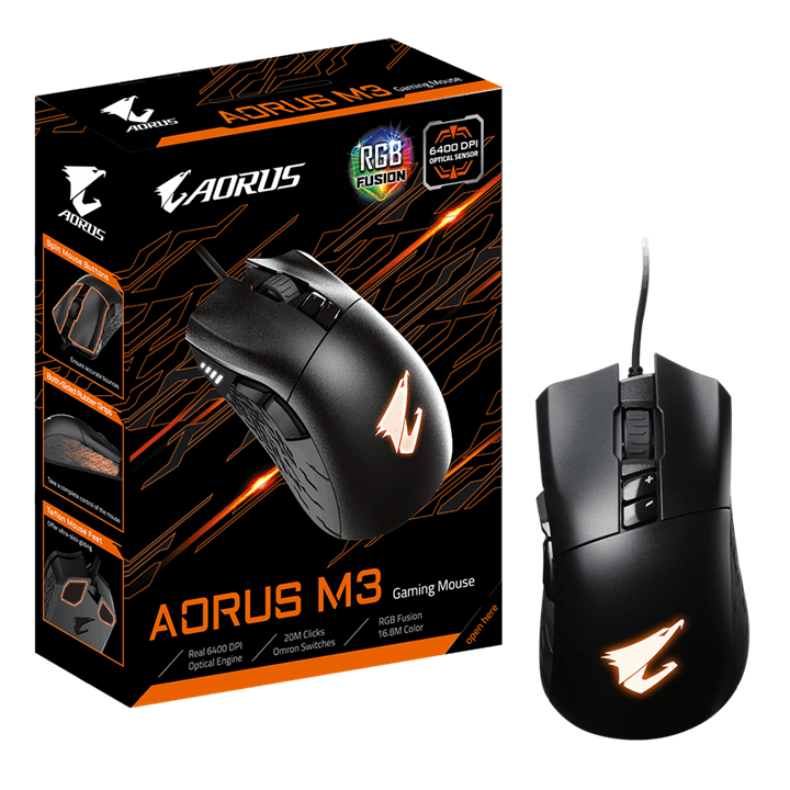 GigaByte AORUS M3 Gaming Mouse