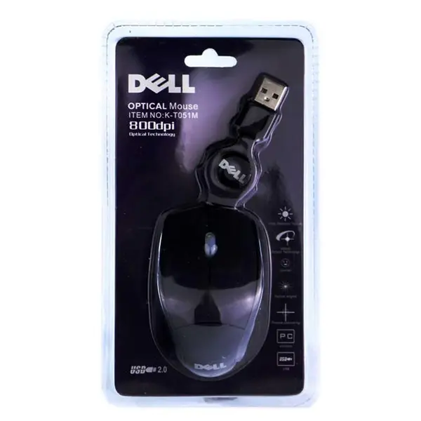 موس سیم جمع مینی DELL K-T051M