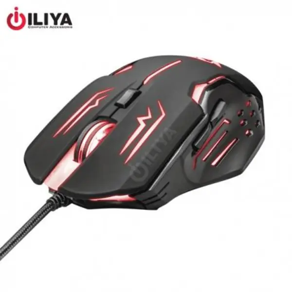 ماوس گیمینگ تراست مدل GXT 108 RAVA Illuminated Trust GXT 108 Rava Illuminated Gaming Mouse