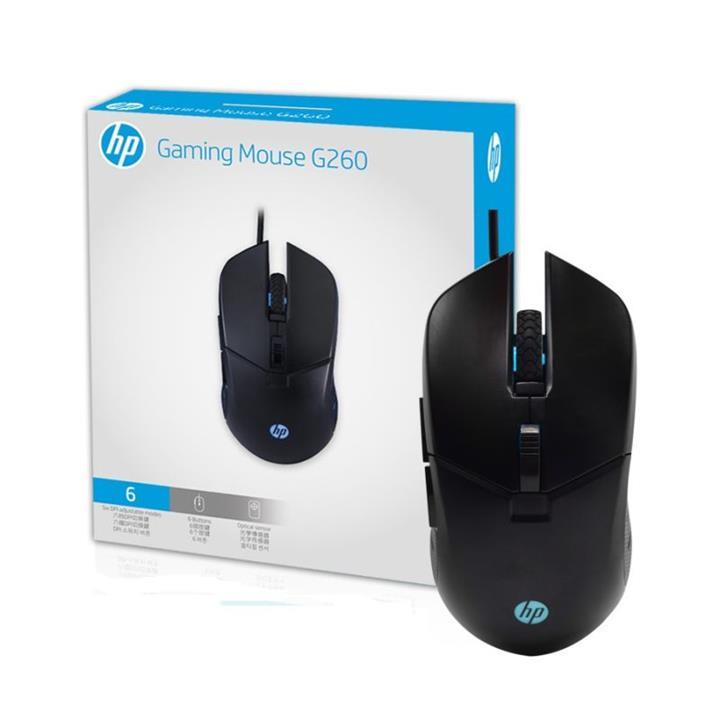 موس سیمی HP G260 new/ گیم هفت رنگ