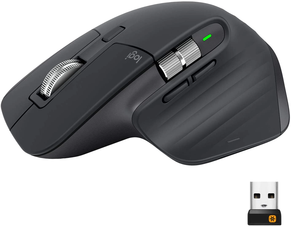 موس بی سیم برند Logitech | مدلMx Master 3| ماوس بی‌سیم پیشرفته – اسکرول فوق سریع | 4000 نقطه در اینچ، استفاده در هر سطح | ارگونومیک | شارژ سریع USB-C، بلوتوث، | سازگار با کامپیوتر / مک / آی پد / لینوکس- زمان تحویل 2 تا 3 هفته کاری