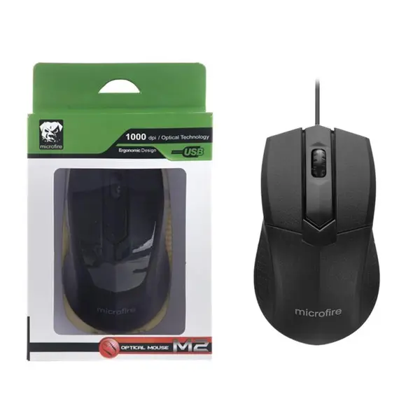 ماوس با سیم میکروفایر مدل Microfire M2 X1-A microfire M2-X1A mouse