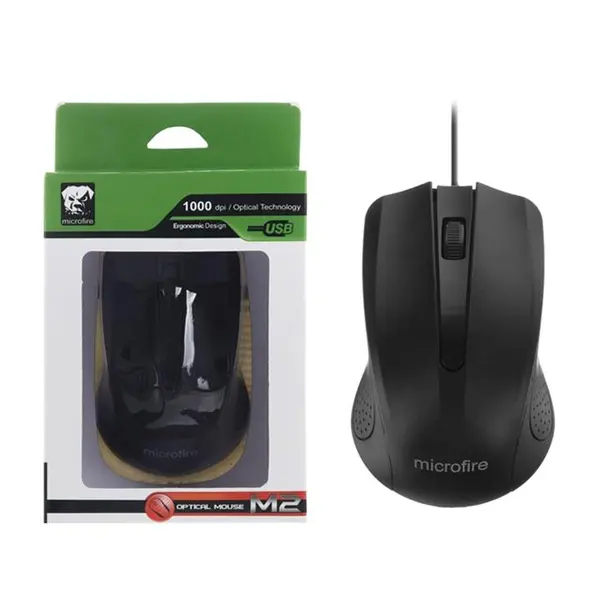 ماوس با سیم میکروفایر مدل Microfire M2 X1-C microfire M2-X1C mouse