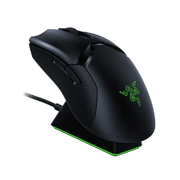 موس بی سیم گیمینگ Razer مدل Viper Ultimate همراه با پایه شارژ Mouse: Razer Viper Ultimate Hyperspeed Wireless Gaming With Charging Dock