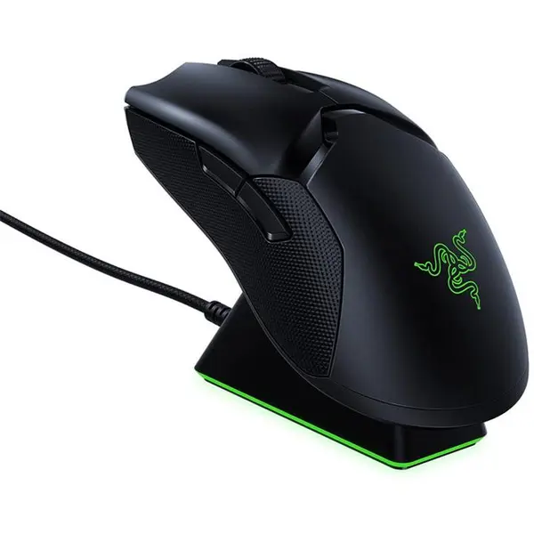 موس بی سیم گیمینگ Razer مدل Viper Ultimate همراه با پایه شارژ Mouse: Razer Viper Ultimate Hyperspeed Wireless Gaming With Charging Dock
