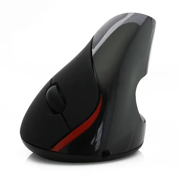 ماوس وایرلس تراست مدل Rechargeable Ergonomic 2.4GHz Ergonomic Vertical Wireless Mouse Optical Rechargeable Cordless Mice USB Receiver,1600 DPI 5 Buttons Gaming Mouse Laptop ComputerBlack,Right Hand