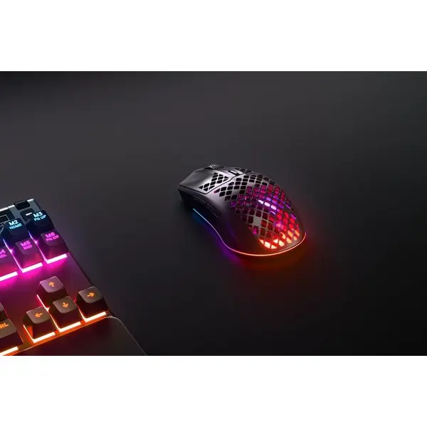ماوس گیمینگ استیل سریز مدل SteelSeries AEROX 3 بی سیم SteelSeries Aerox 3 Wireless Gaming Mouse