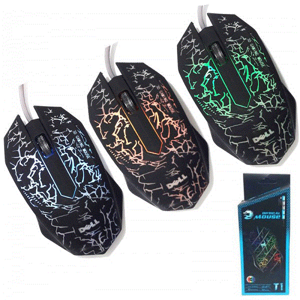 ماوس سیمی گیمی t1 dell