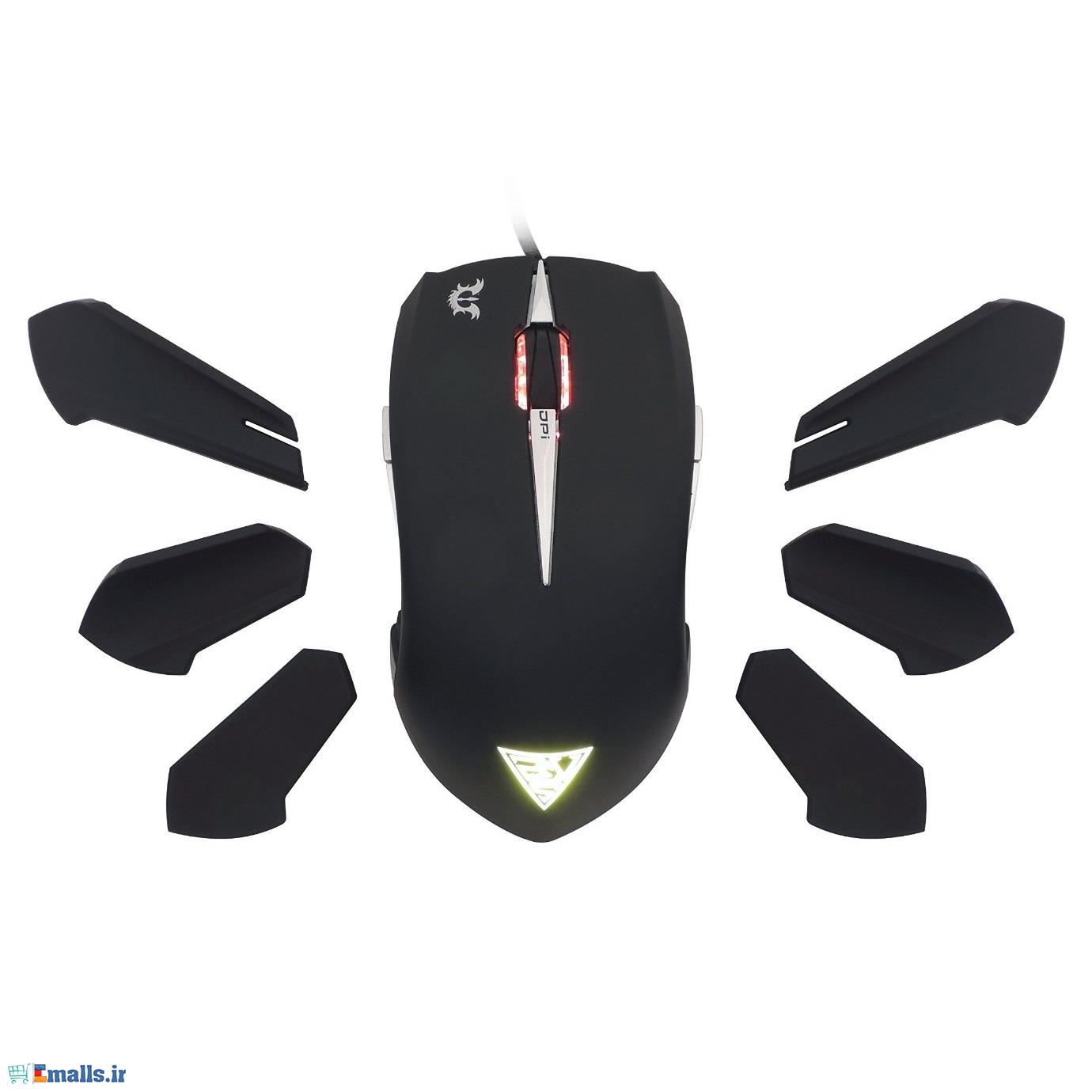 GamDias GSM7500 EREBOS Extension Optical Gaming Mouse