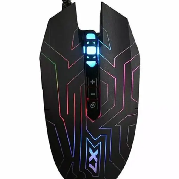 ماوس مخصوص بازی ای فورتک مدل A4TECH Oscar Neon X77 A4Tech X77 Gaming Wired Mouse
