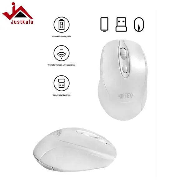ماوس بی سیم + Detex مدل MD-W420