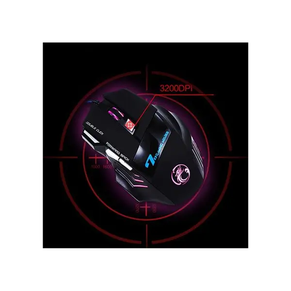 D-net ESTONE X7 Optical LED ماوس گیمینگ نورانی 7D Gaming Mouse