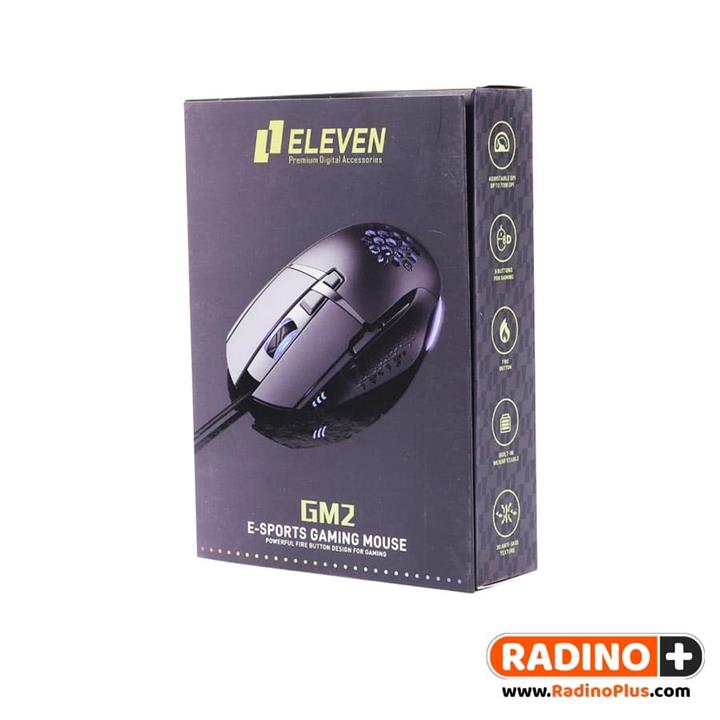 ماوس سیمی گیمی الون مدل Eleven GM2