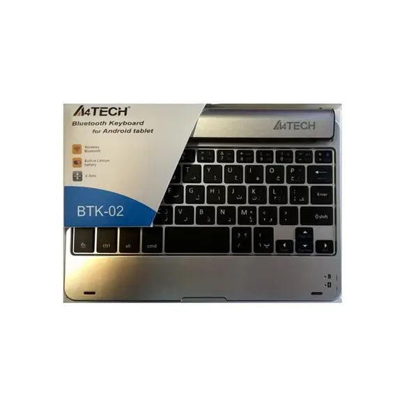 کیبورد بلوتوث ای فورتک مدل بی تی کی 02 A4TECH BTK-02 Bluetooth Keyboard - 3