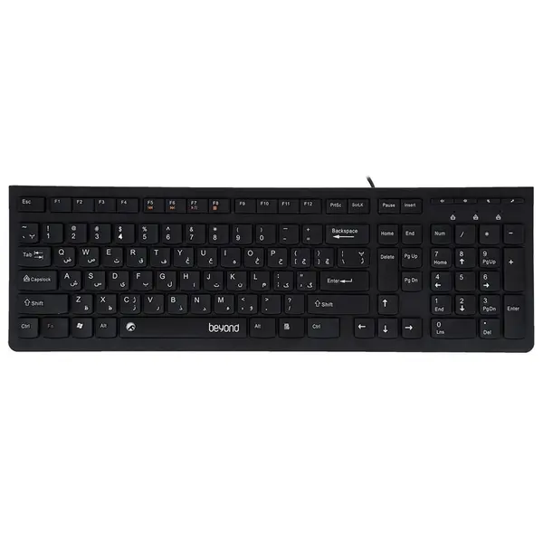 کیبورد باسیم بیاند مدل اف سی آر 3990 Beyond FCR-3990 Wired Keyboard - 2