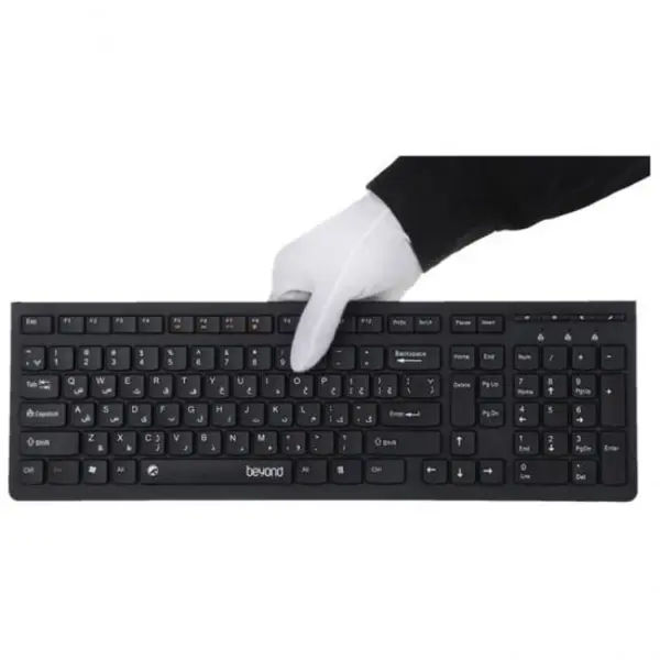 کیبورد باسیم بیاند مدل اف سی آر 3990 Beyond FCR-3990 Wired Keyboard - 5