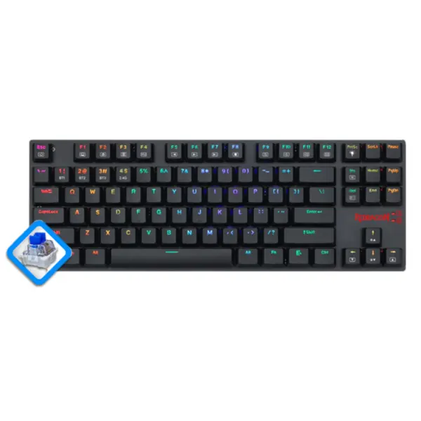 کیبورد بازی مکانیکی ردراگون مدل APS K607 Keyboard: Redragon APS K607 RGB Mechanical Gaming