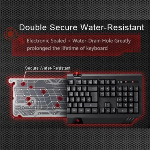 کیبورد گیمینگ ای فورتک مدل B120 A4Tech Bloody B120 Back-light Gaming Keyboard