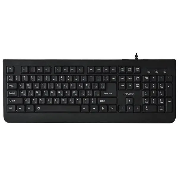 کیبورد بیاند مدل BK-2250 ps2 Keyboard Beyond BK 2250 PS2 Keyboard - 3